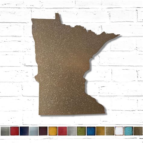 minnesota metal wall art